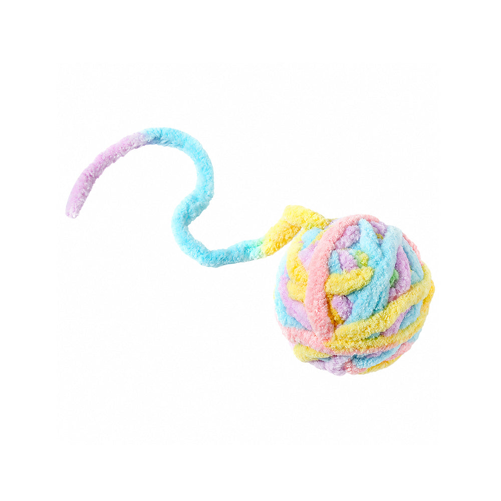 Plush Yarn Bell Ball Cat Toys