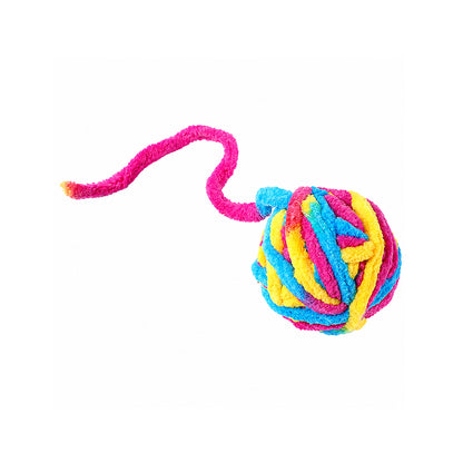Plush Yarn Bell Ball Cat Toys