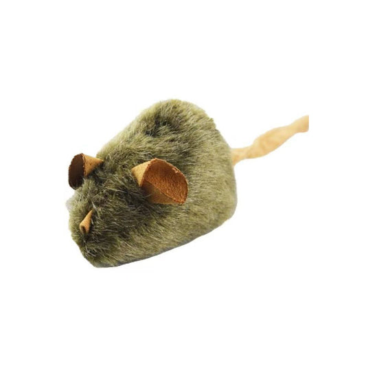 Smart Interactive Dark Green Mouse Cat Toy Motion Sensor Self-Play Toy