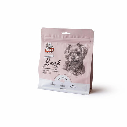 BUGSY'S Beef Complete & Balanced Premium Air Dried Raw Dog Food