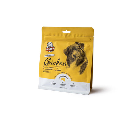 BUGSY'S Chicken Complete & Balanced Premium Air Dried Raw Dog Food