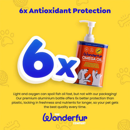 WONDERFUR Omega Oil For Cats & Dogs 250ml