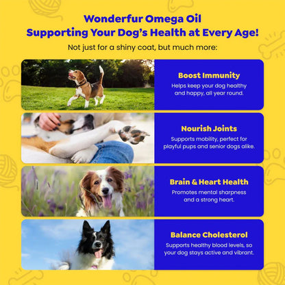 WONDERFUR Omega Oil For Cats & Dogs 250ml