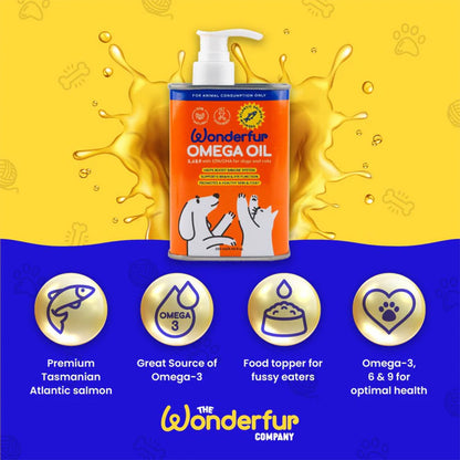 WONDERFUR Omega Oil For Cats & Dogs 250ml