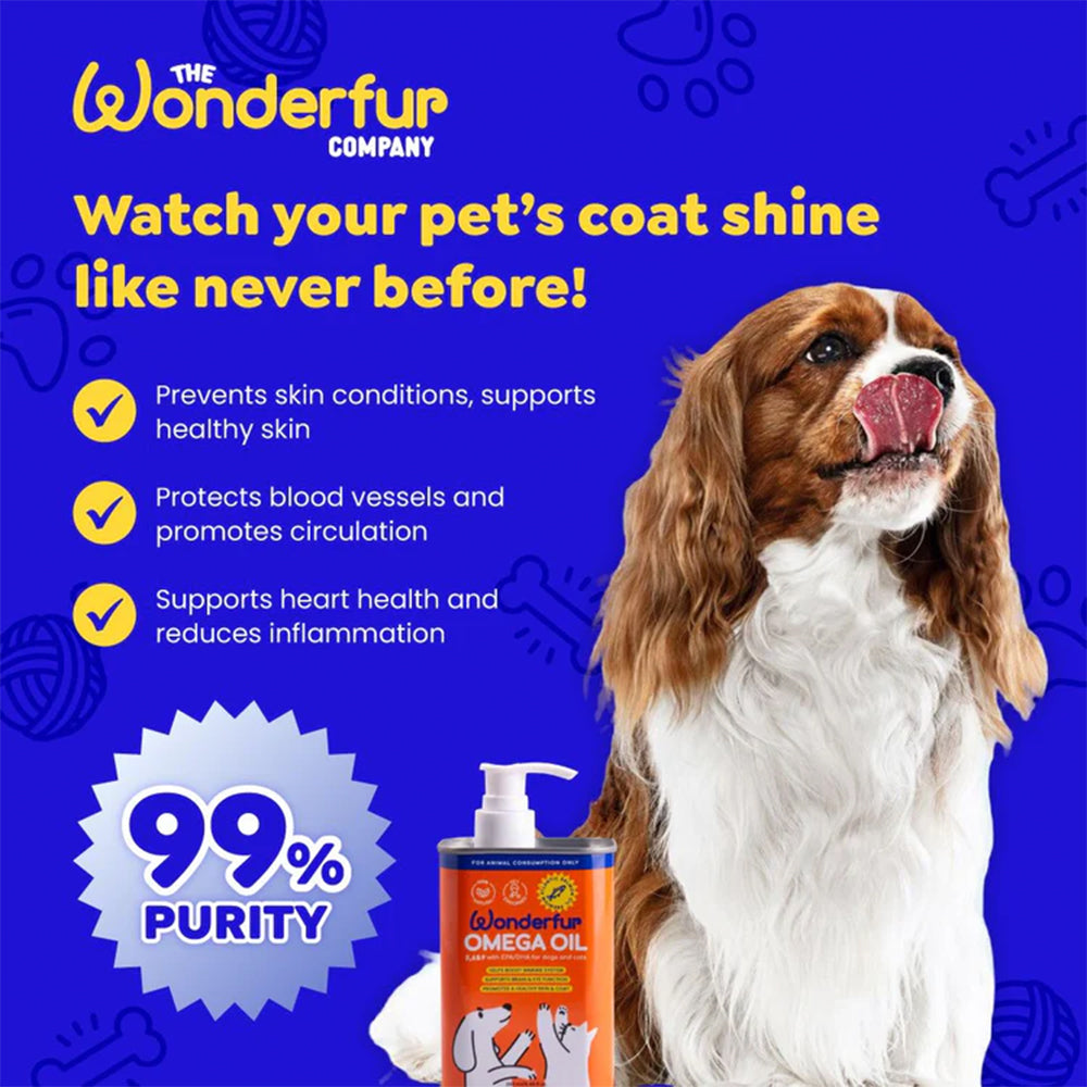 WONDERFUR Omega Oil For Cats & Dogs 250ml