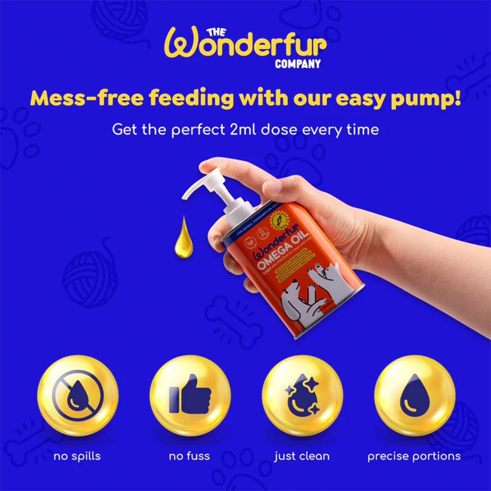 WONDERFUR Omega Oil For Cats & Dogs 250ml