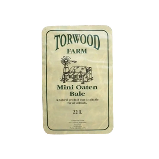 TORWOOD Farms Mini Straw Bale 22L