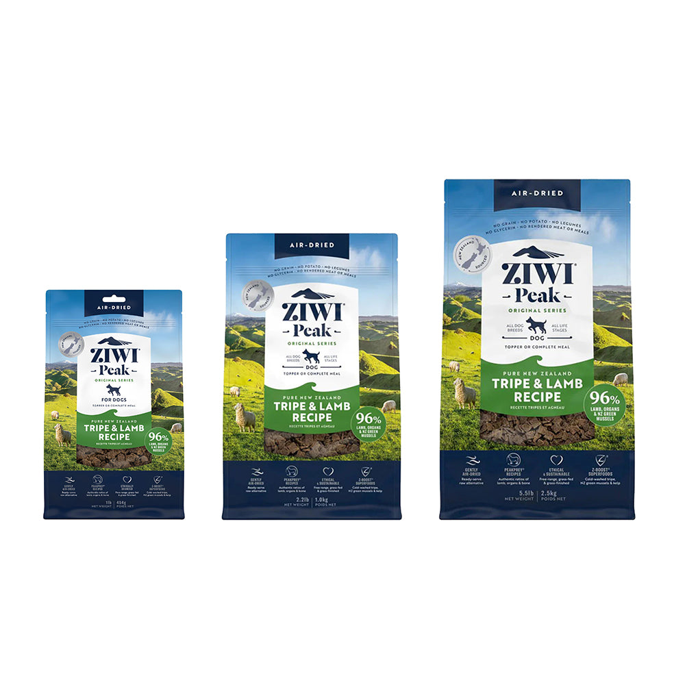 ZIWI Peak Tripe & Lamb Recipe Air Dried Dog Food