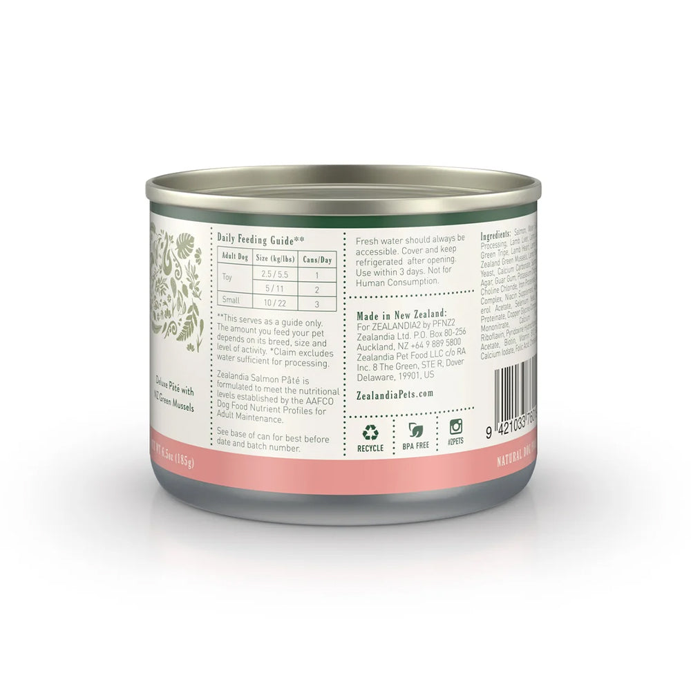 ZEALANDIA Salmon Pate Wet Dog Food