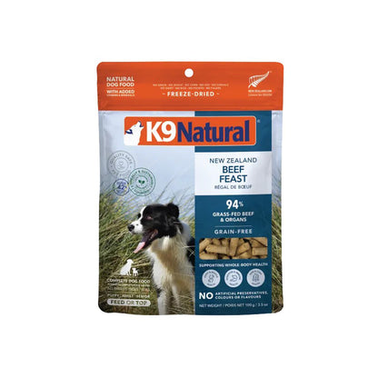K9 NATURAL Beef Freeze Dried Dog Food 100g — product