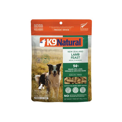 K9 NATURAL Lamb Freeze Dried Dog Food 100g — product