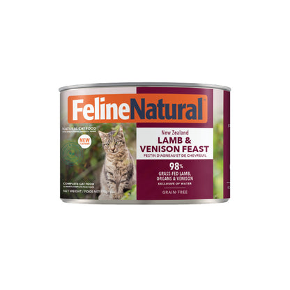 FELINE NATURAL Lamb & Venison Wet Cat Food