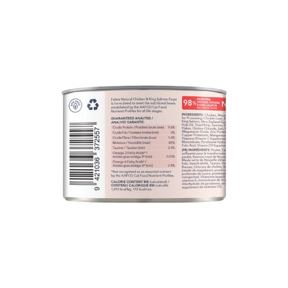 FELINE NATURAL Chicken & King Salmon Wet Cat Food