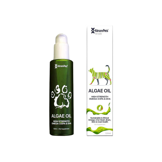 KORURE PETS Algae Oil Sustainable Omega-3 Supplement For Cats 120ml