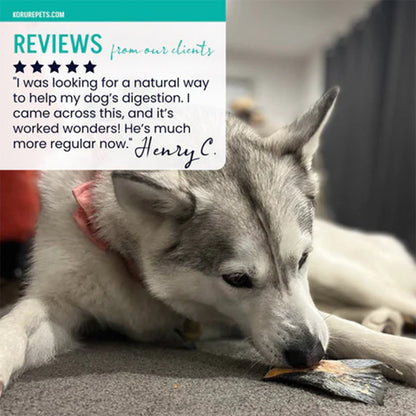 KORURE PETS NZ King Salmon Tails Dog Food Topper 50g