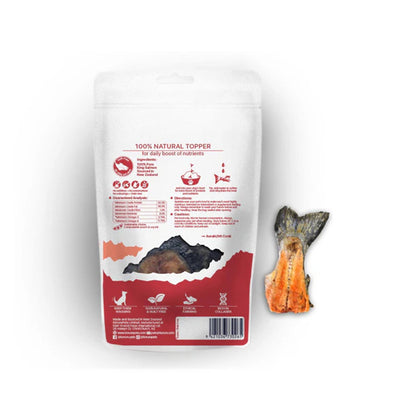 KORURE PETS NZ King Salmon Tails Dog Food Topper 50g
