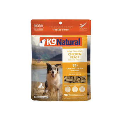 K9 NATURAL Chicken Feast Freeze Dried Dog Food 100g — product
