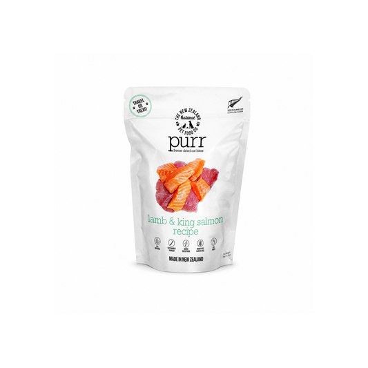 MEOW Lamb & King Salmon Freeze Dried Cat Treats 50g