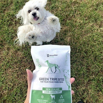 KORURE PETS NZ Lamb Green Tripe Dog Food Topper 40g