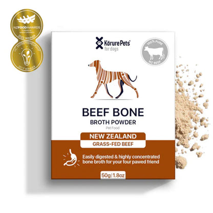 KORURE PETS Beef Bone Broth Powder For Dogs 50g