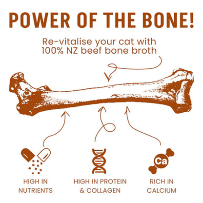 KORURE PETS Beef Bone Broth Powder For Cats 50g