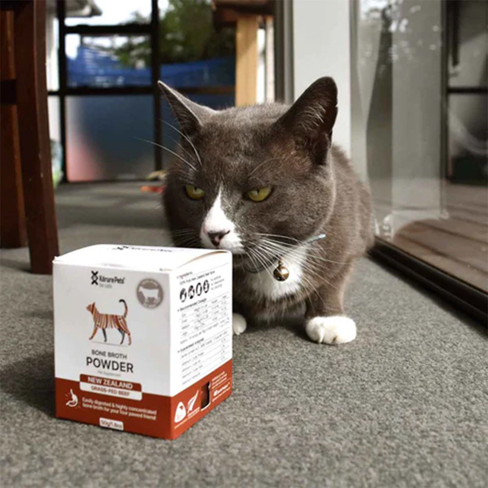 KORURE PETS Beef Bone Broth Powder For Cats 50g