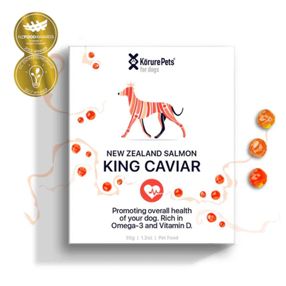 KORURE PETS NZ King Salmon Caviar Cardiovascular Health For Dogs 30g