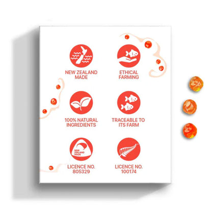 KORURE PETS NZ King Salmon Caviar Cardiovascular Health For Dogs 30g