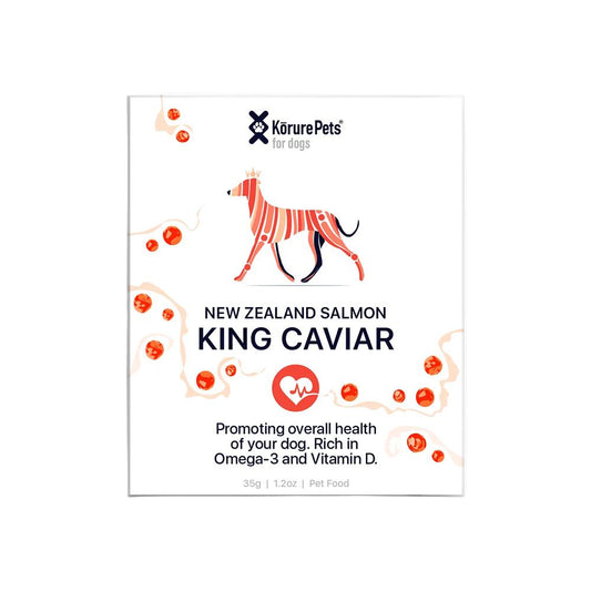 KORURE PETS NZ King Salmon Caviar Cardiovascular Health For Dogs 30g