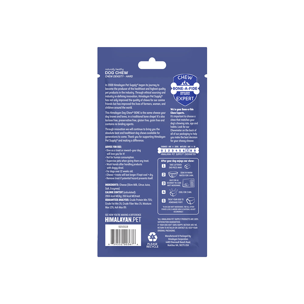 HIMALAYAN Bone Dog Chew Treats 1pk