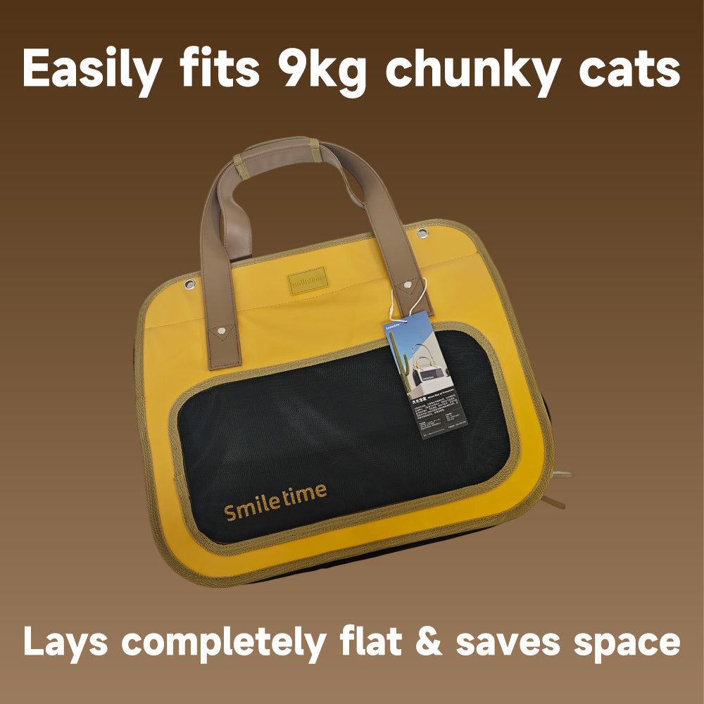 SMILE TIME Amber Vista Panorama Pet Carrier 48x25.5x32.5cm