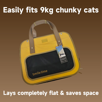 SMILE TIME Amber Vista Panorama Pet Carrier 48x25.5x32.5cm