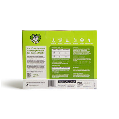 PROUDI Premium Frozen Lamb Raw Cat Food 1.08kg