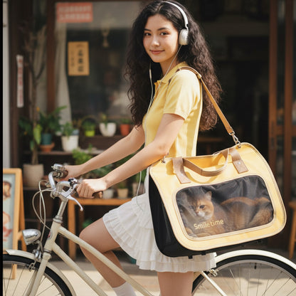 SMILE TIME Amber Vista Panorama Pet Carrier 48x25.5x32.5cm