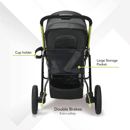 IBIYAYA The Beast Pet Jogging Stroller