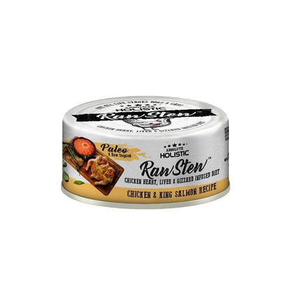 ABSOLUTE HOLISTIC Raw Stew Chicken & Salmon Wet Canned Cat & Dog Food