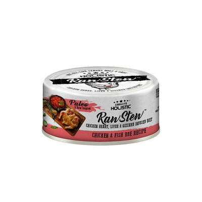 ABSOLUTE HOLISTIC Chicken & Fish Roe Raw Stew Canned Cat Food