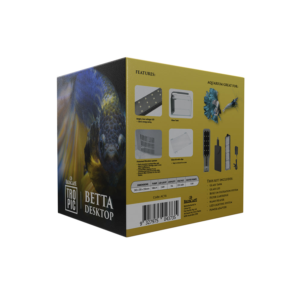 BIOSCAPE Tropic Betta Desktop Aquarium 10L — product image 2