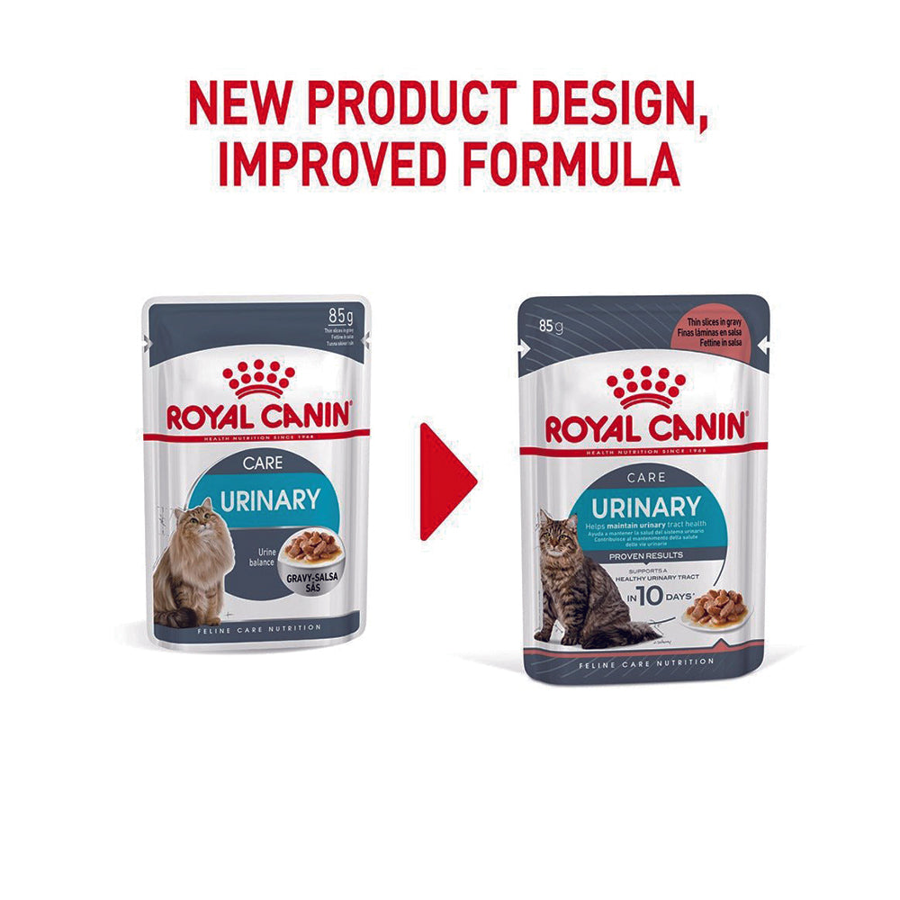 ROYAL CANIN Urinary Care Gravy Wet Cat Food 85g x 12