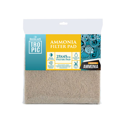 BIOSCAPE Ammonia Removal Aquarium Filter Pad 25 x 45cm — product image 1