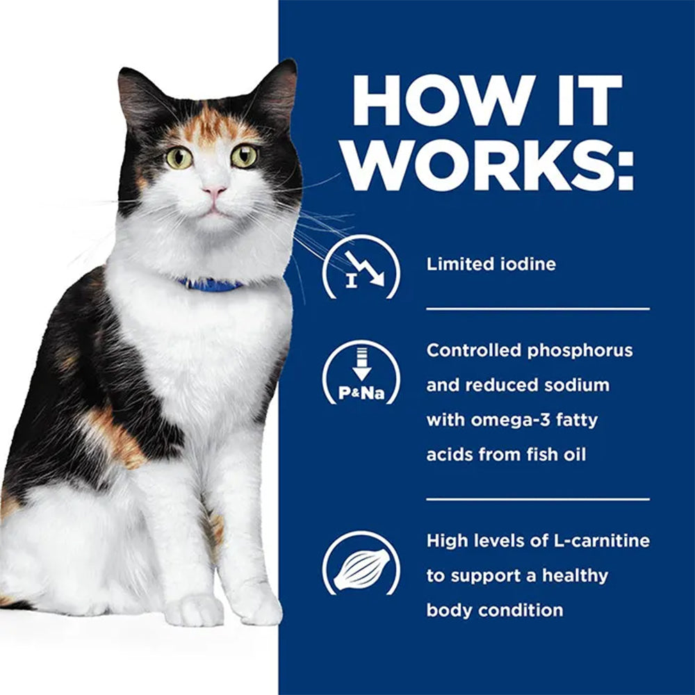 HILLS PRESCRIPTION DIET Y/D Thyroid Care Dry Cat Food 1.8kg