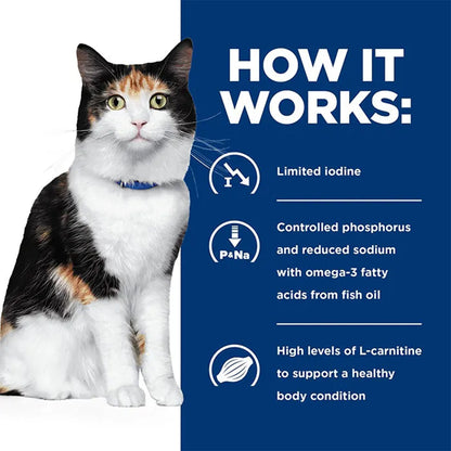 HILLS PRESCRIPTION DIET Y/D Thyroid Care Dry Cat Food 1.8kg