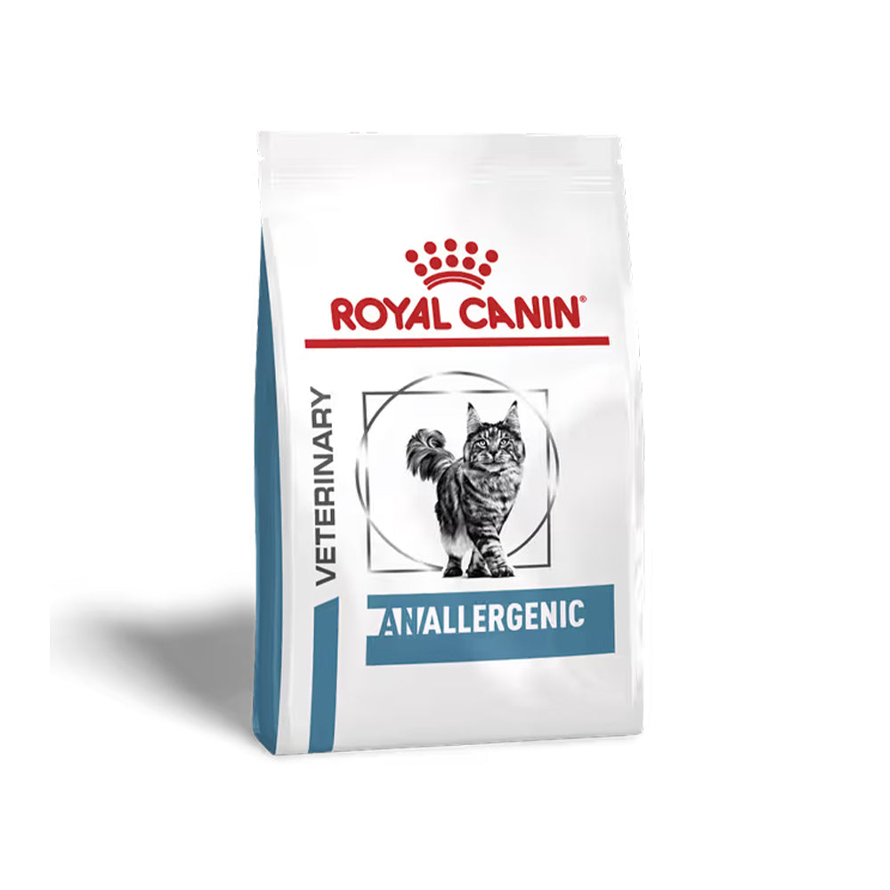 Royal Canin Veterinary Anallergenic Adult Dry Cat Food 2kg — 3182550939218 variant white-background front packshot