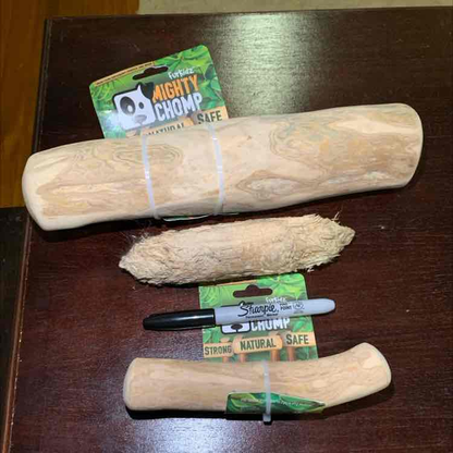 FURKIDZ Mighty Chomp Java Wood Dog Chew Toy