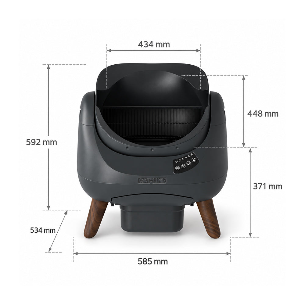 CATLINK Open-X Self-Clean Smart Cat Litter Box - Scooper Open-X