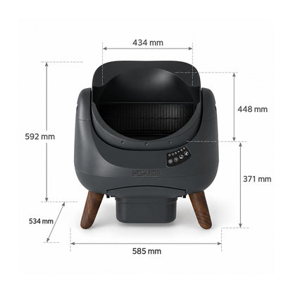CATLINK Open-X Self-Clean Smart Cat Litter Box - Scooper Open-X