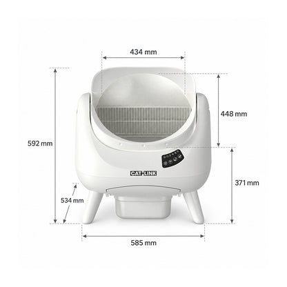 CATLINK Open-X Self-Clean Smart Cat Litter Box - Scooper Open-X