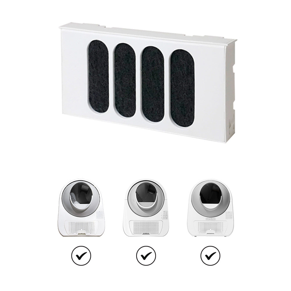 CATLINK Active Carbon Filter Box For PROX SCOOPER Self-Clean Smart Cat Litter Box 1Pc