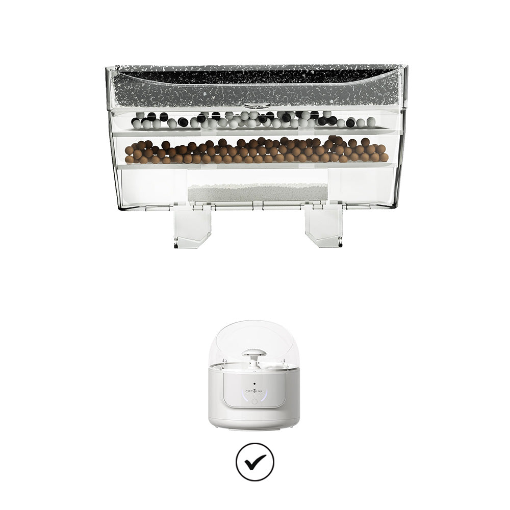 CATLINK Water Fountain Filter 5pcs For Pure Smart Water Fountain