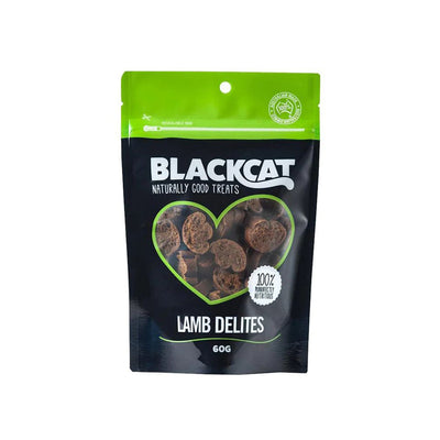 BLACKCAT Lamb Delites Dry Cat Treats 60g